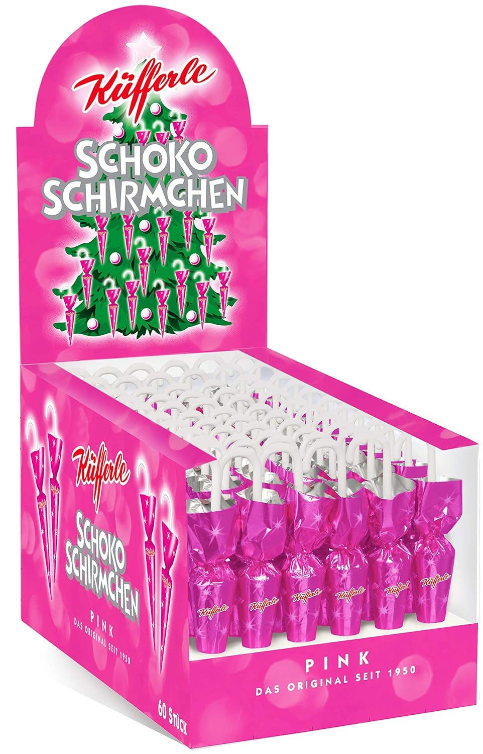 Ombres au chocolat Küfferle Polar Silver 810g (60 pièces)