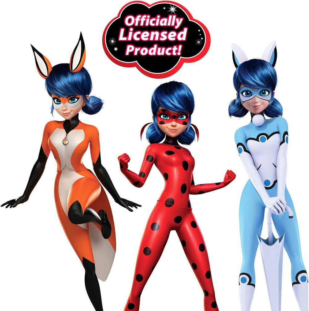 Bandai - Miraculous Ladybug - Poupée Marinette Changement de Couleur Surprise - Poupée Articulée Miraculous, 26 cm + 3 Surprises - Modèle Aléatoire - P50390 Dolls Naty Shop