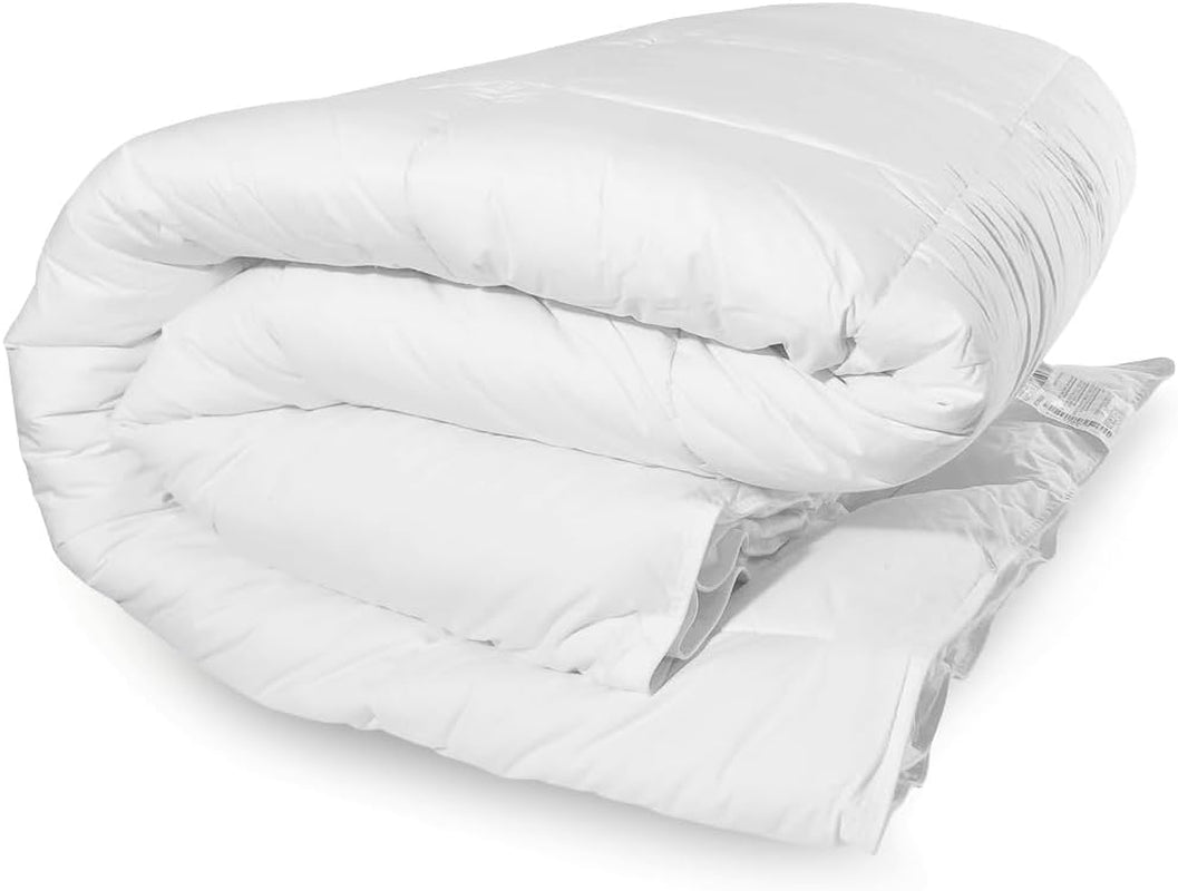 Couette Bleu Câlin pour 2 personnes, Couette Sensation, Très Chaude, Blanc, 240X260 Cm, KSD50 Couettes et couettes Naty Shop