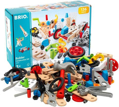 BRIO Builder 34587 Box 136 TLG. - Das kreative Konstruktionsspielzeug aus Schweden - Der ideale Einstieg in die Welt des Bauens und Bastelns - Für Kinder ab 3 Jahren