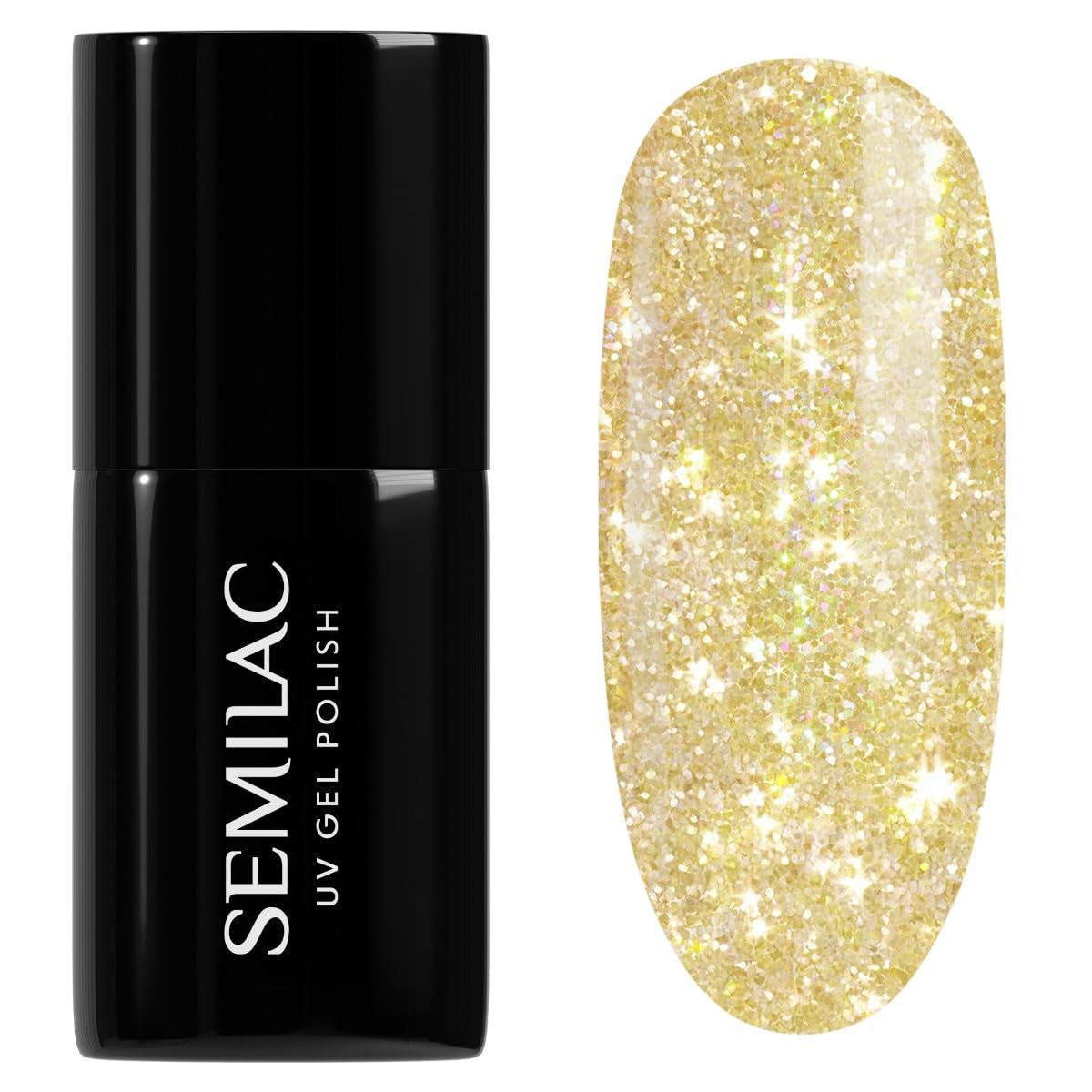 Vernis à ongles UV Semilac Hybrid 240 Icy Waterfall 7ml, collection Seaqueen