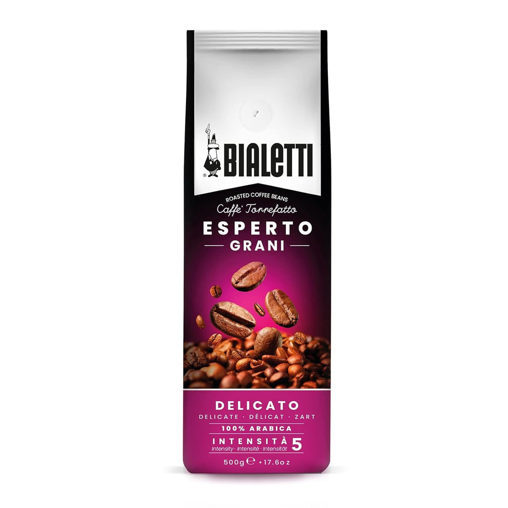 Bialetti Esperto Grani, aromă delicată, 500 grame Cafea Naty Shop 500 grame Delicat