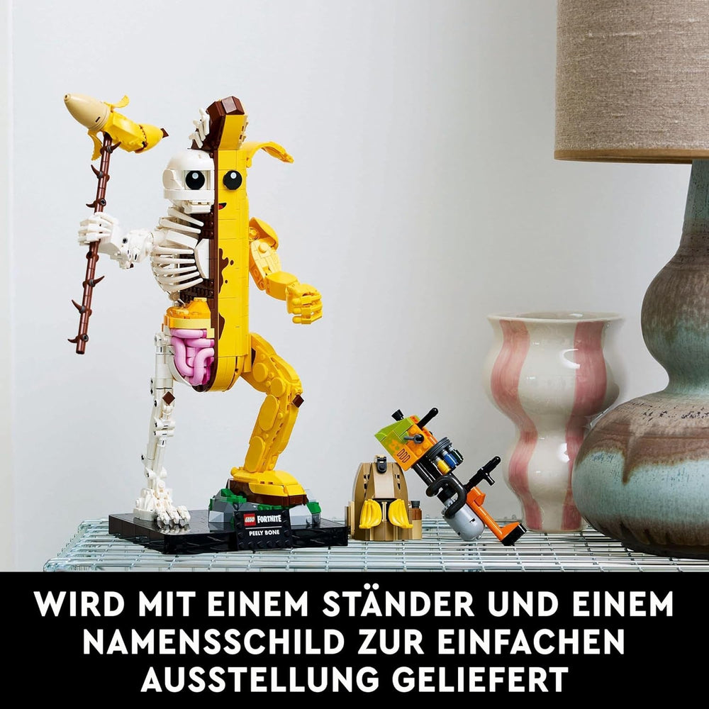 LEGO Fortnite Bone Shali - Avec lanceur de peinture et pic à bol - Objet de collection pour les fans de jeux vidéo - Jeu de construction pour adultes comme décoration de maison ou de bureau - 77072 Jeux de construction Besuche den LEGO-Store