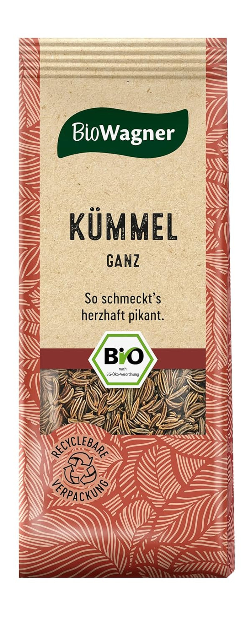 BioWagner - Porte-bouteilles Bio | idéal pour la Sauerbraten ou la Choucroute | naturbelassene Bio-Zutaten | emballage recyclable | 30g