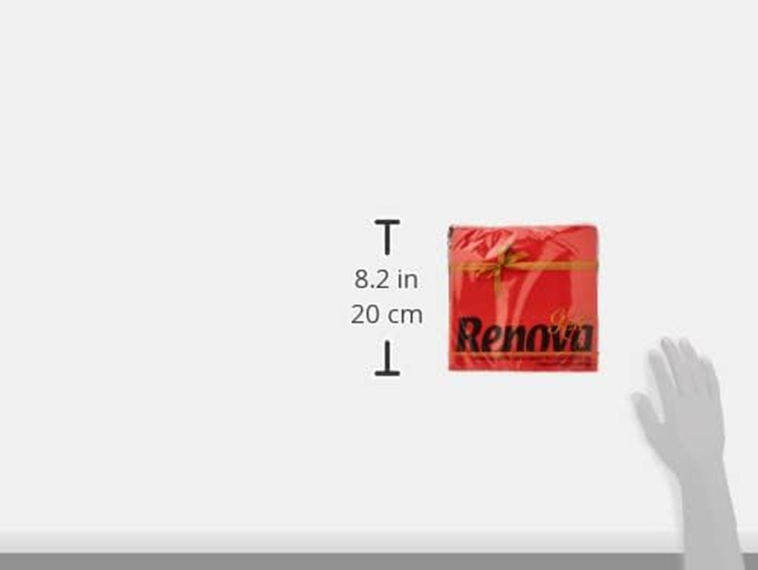 Serviettes en papier Renova Rouge Or - 40 Serviettes