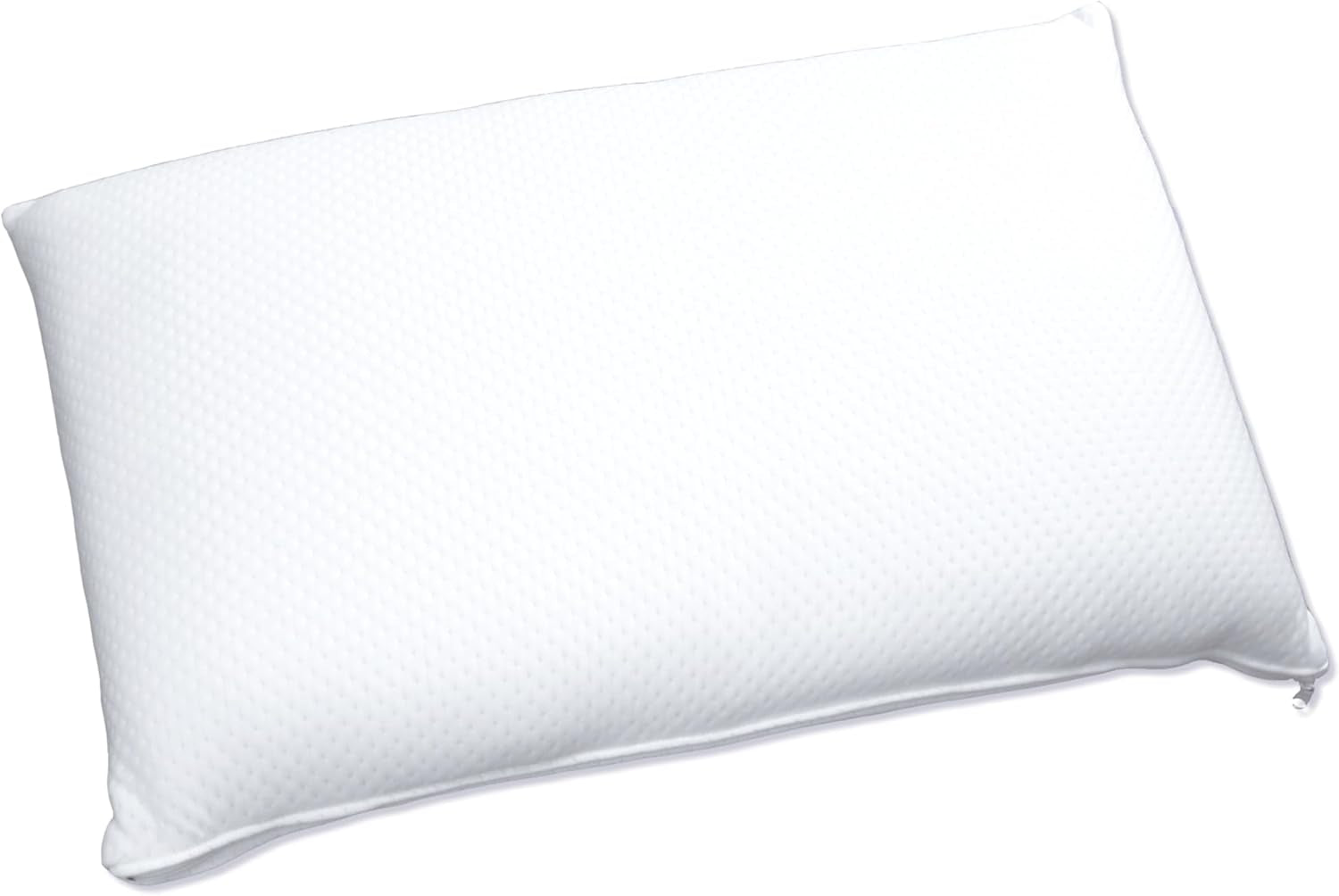 Oreiller DODO, bloc de mousse viscoélastique, blanc, 1 unité (Lot de 1) Oreillers standards Naty Shop 40 X 60 Cm (15,7 X