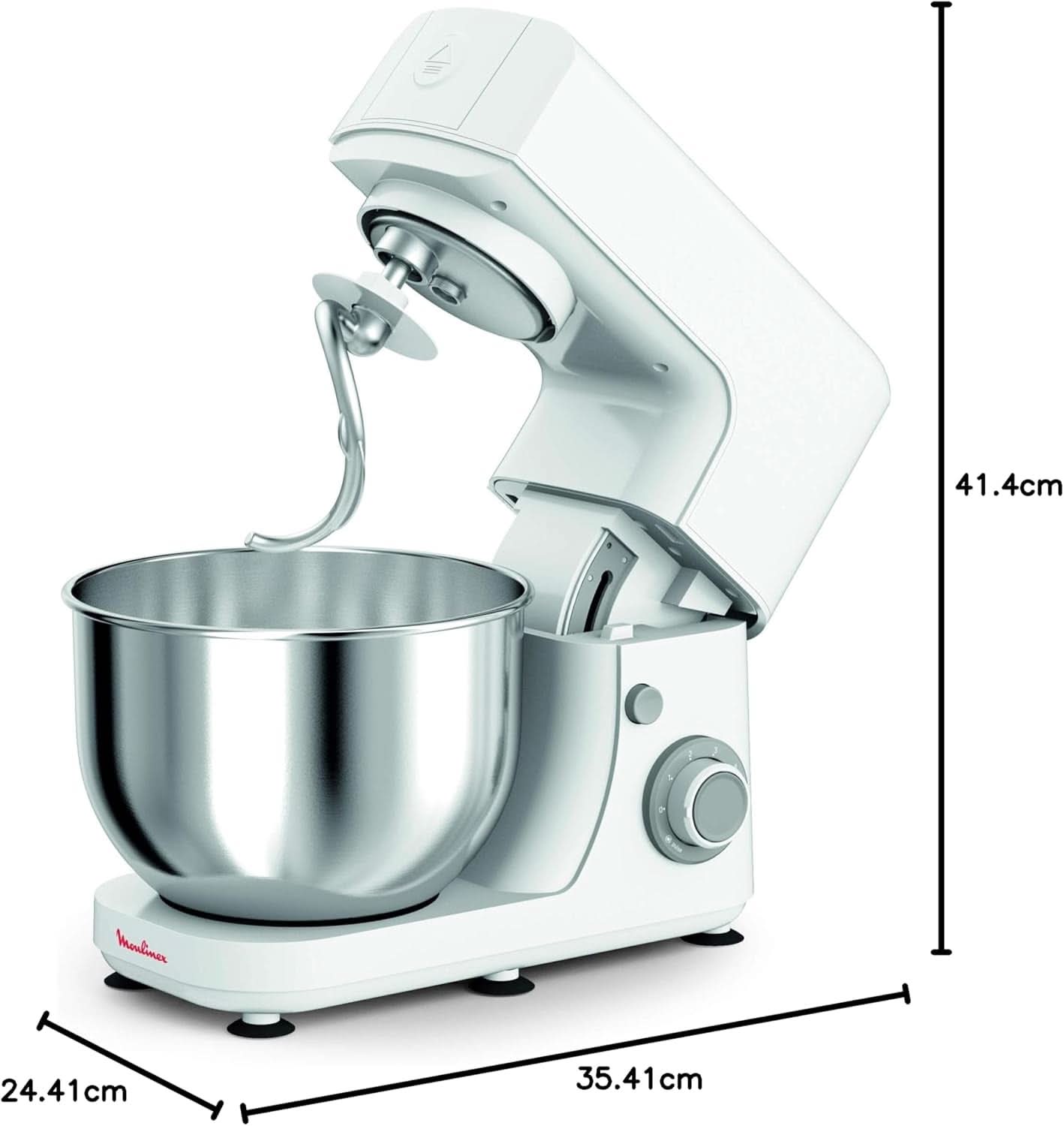 Robot culinaire multifonction Essential, 800 W, 6 vitesses, bol en acier inoxydable, 4,8 L Mère et Enfant Naty Shop