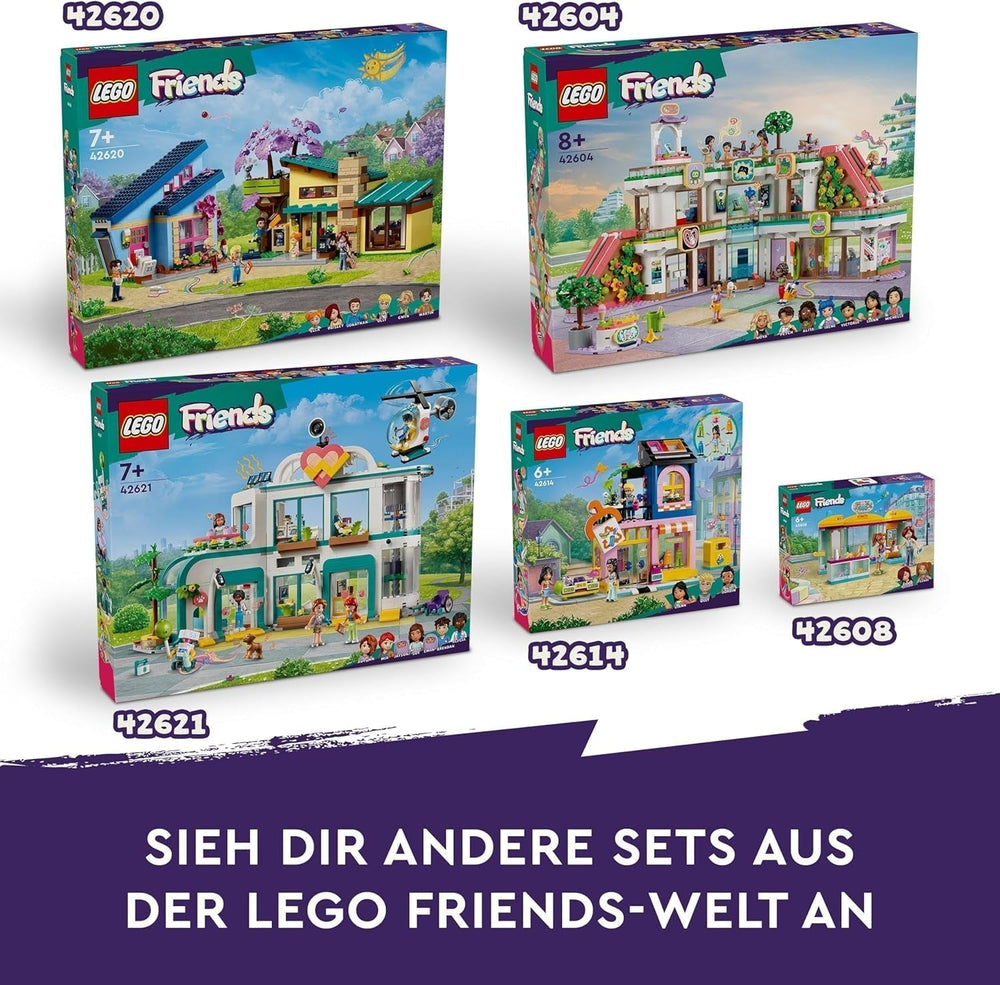 LEGO Store Friends Heartlake City Dollhouse Jouet pour filles et garçons Ensemble de figurines Favorise le développement socio-émotionnel Cadeau pour les enfants de 8 ans 42604 Ensembles de construction Besuche den LEGO-Store
