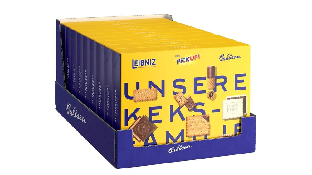 Bahlsen Our Biscuits Family, Pack de 9, Mélange de Biscuits avec 7 Variétés Croquantes de Biscuits au Chocolat (9 x 280g)