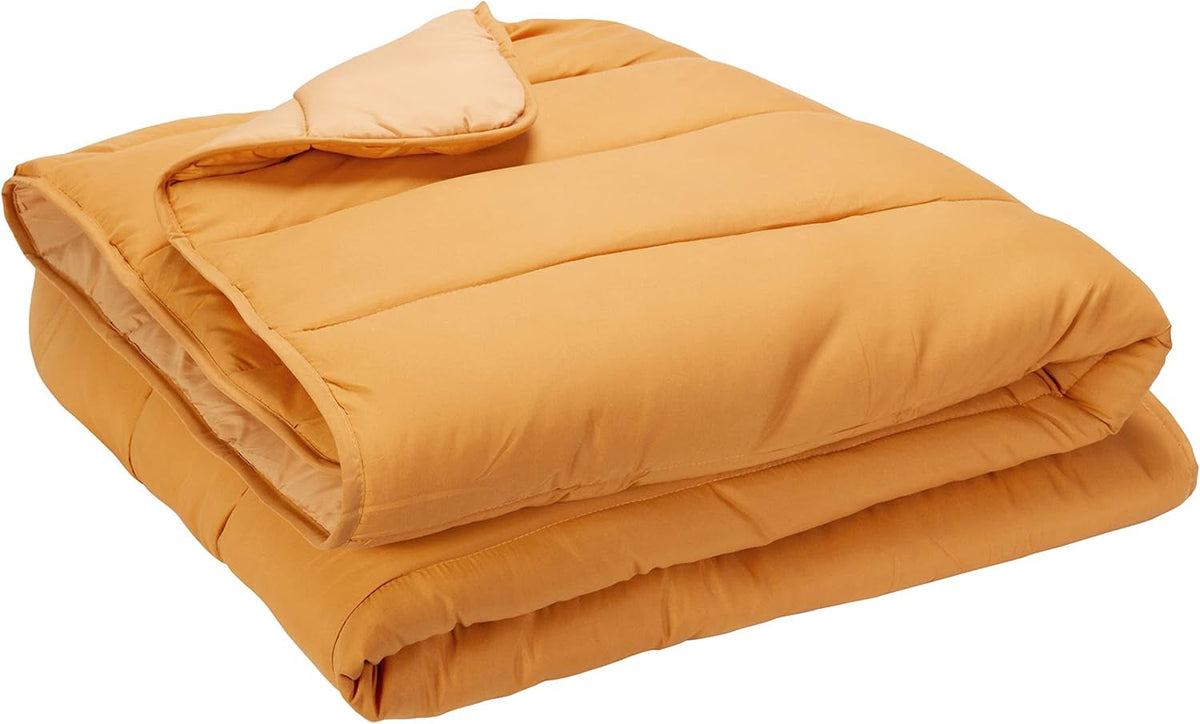 Pikolin Home - Plapumă reversibilă 300 G - Umplutură nordică bicoloră - Pentru pat 90 - confortabilă, caldă, respirabilă, Mallow, 150 X 220 Cm Plapumi si pilote Naty Shop Titlu implicit