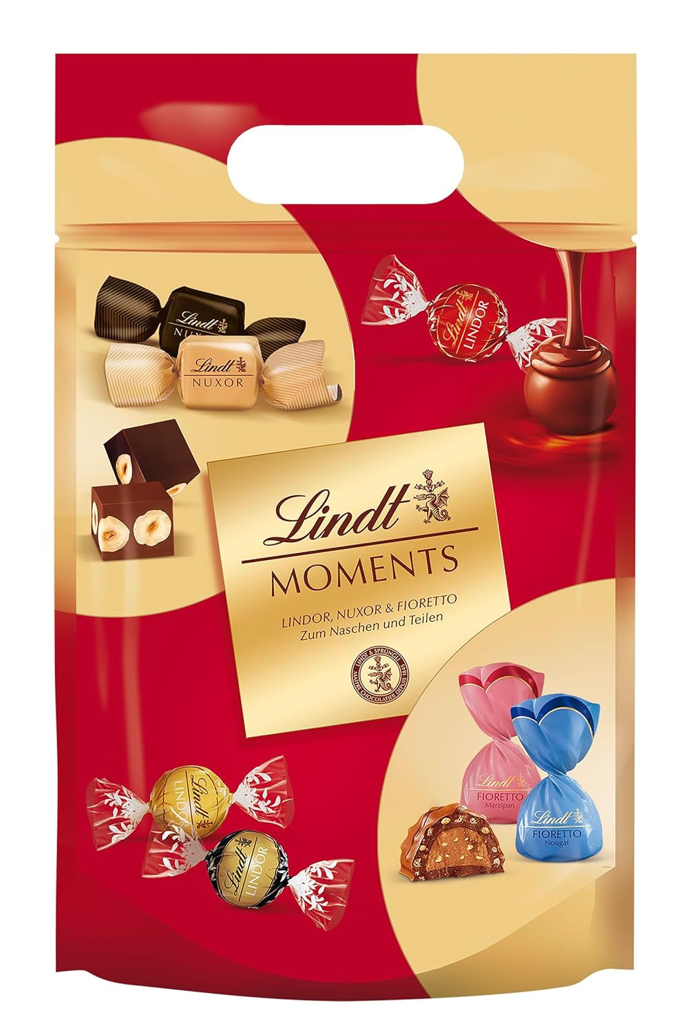 Lindt Chocolate Moments XL Sac, 750 grammes Bonbons au chocolat Naty Shop Titre par défaut