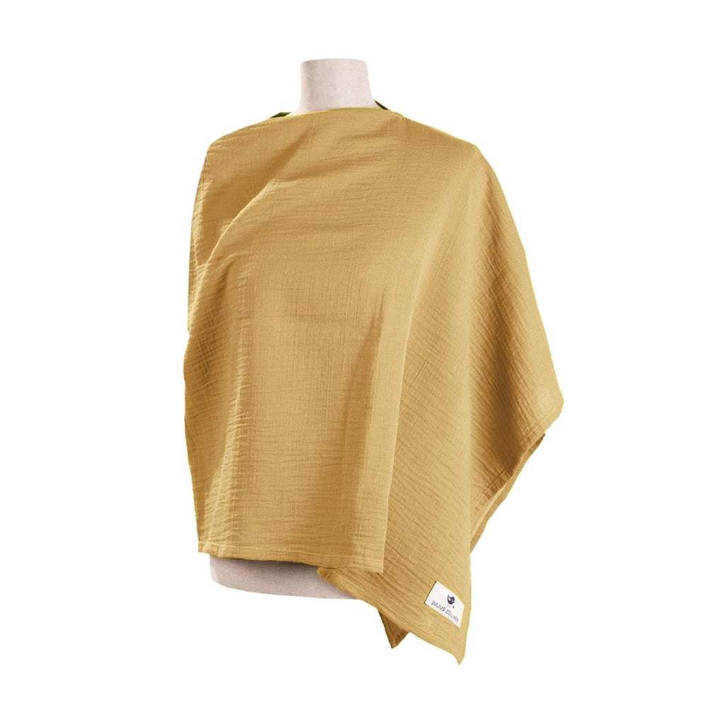 Blouse d'allaitement Julius Zöllner en mousseline 100% coton, OEKO-TEX STANDARD 100, Made in Germany Accessoires Alimentation et Allaitement Bébé Naty Shop Cannelle