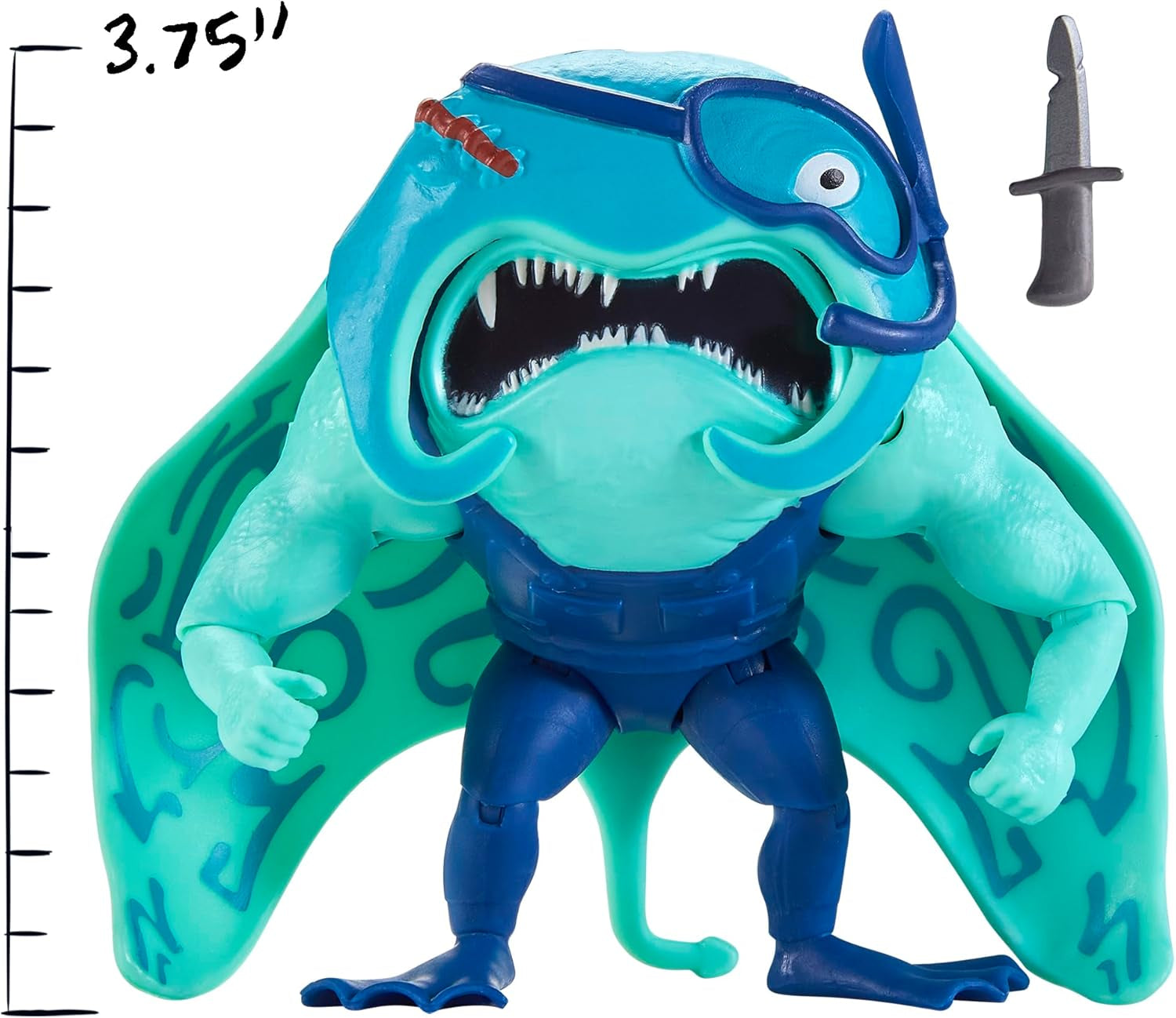 TEENAGE MUTANT NINJA Turtles - Figurine de base Ray Fillet Figurines Naty Shop