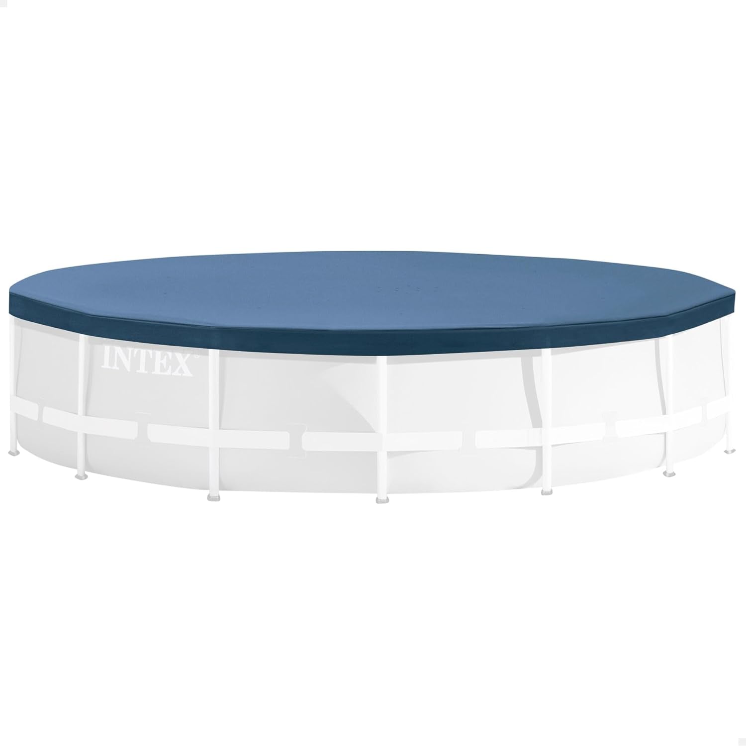 Couverture de piscine ronde Intex - Couverture de piscine - Pour piscines à cadres métalliques et prismatiques 58108 Bleu 3 m