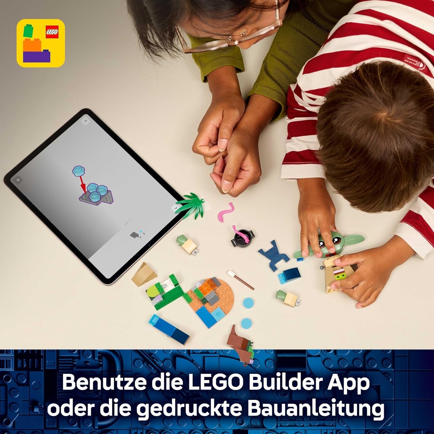 LEGO Star Wars 75443 Grogus Zuhause - Spielzeug mit Grogu Figur & Sorgan Frosch sowie Katapult & blauen Makronen - Geschenk für Jungen & Mädchen ab 4 Jahren und Fans von The Mandalorian