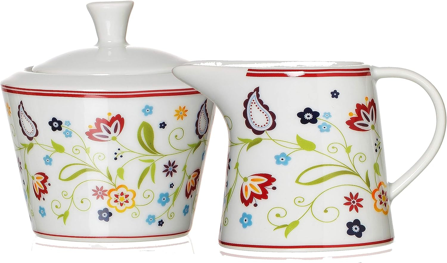 Ritzenhoff & Breker Kaffeeservice Doppio Shanti, 18-Teilig Services de table Naty Shop Zuckerdose Und Giesser