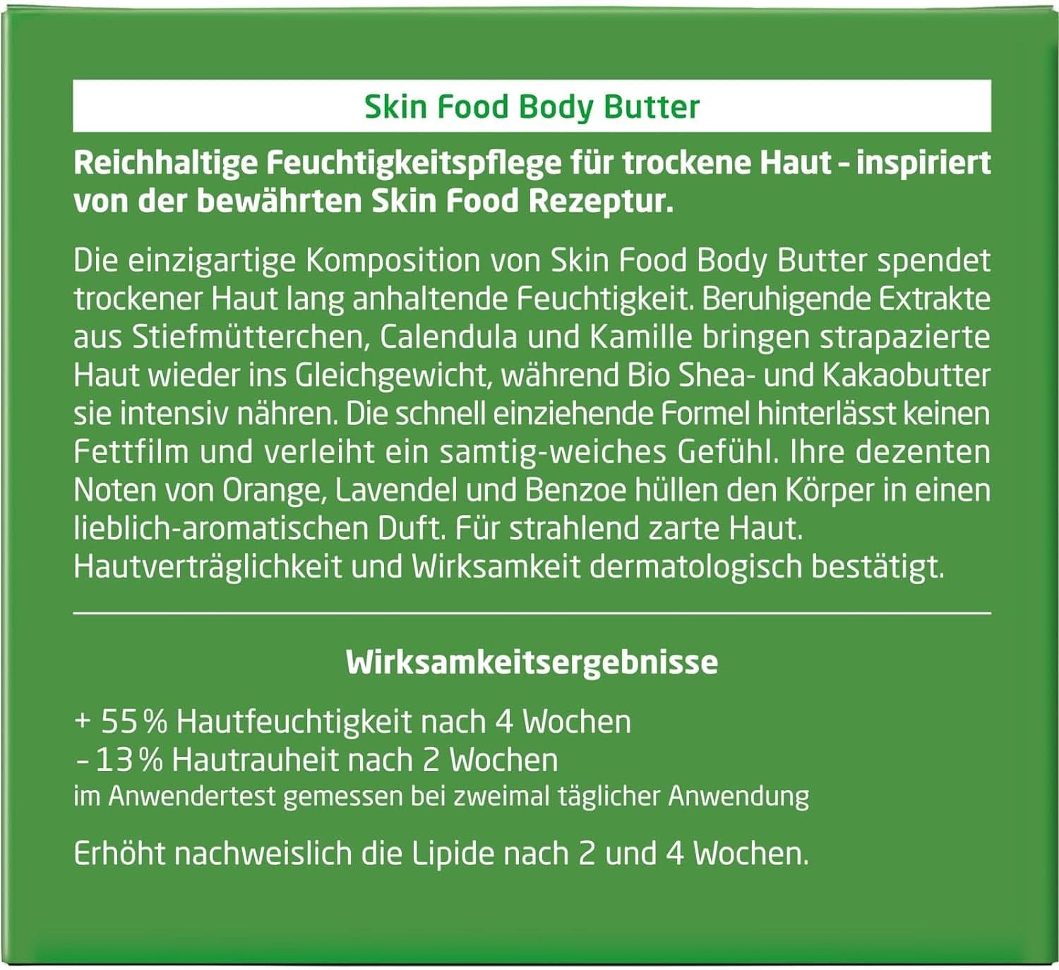 WELEDA Beurre Corporel Skin Food Bio, Crème de soin corps unisexe pour le soin des peaux sèches et rugueuses, 150 ml Douche et bain Naty Shop