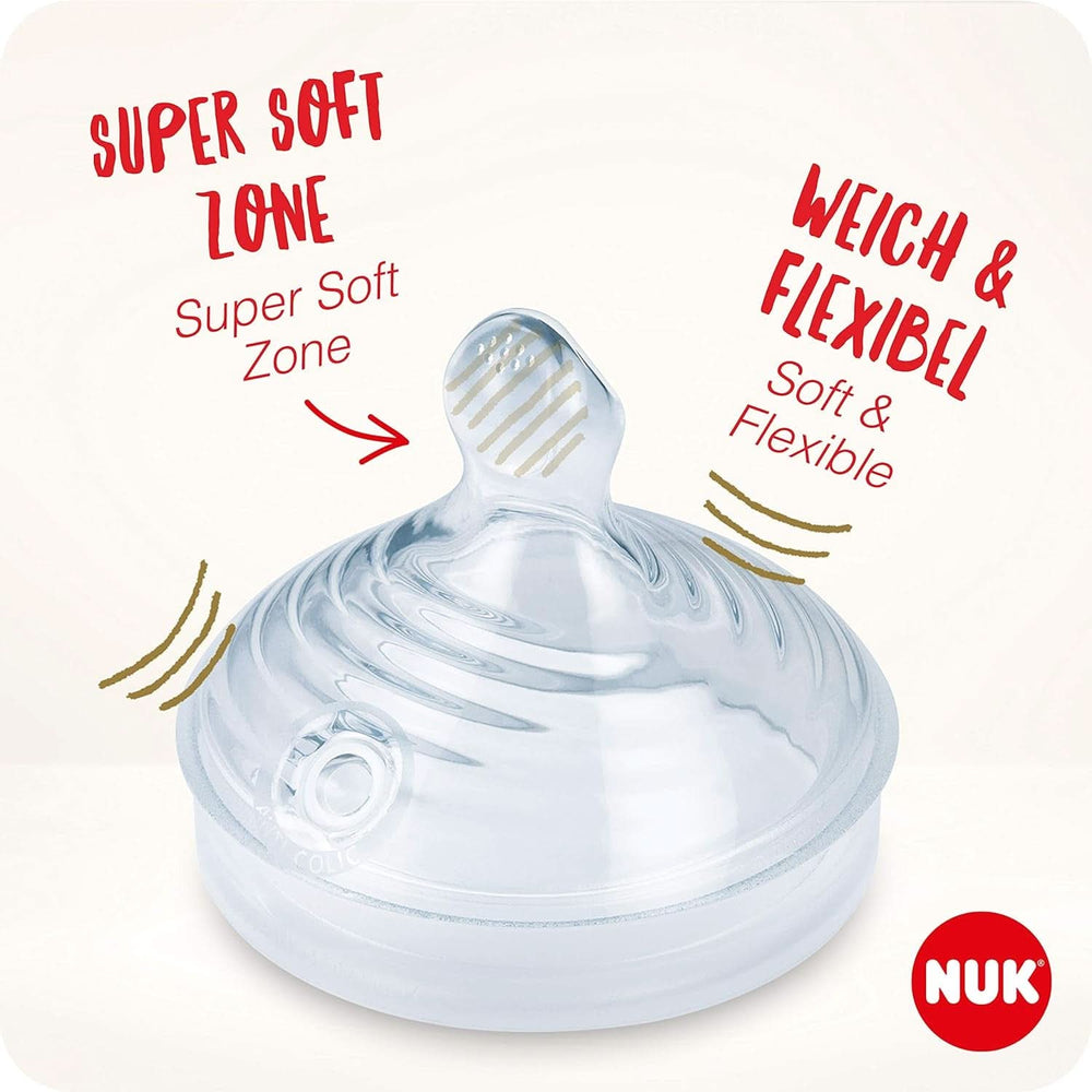 Tire-lait manuel NUK Nature Sense | Ensemble d'allaitement avec tire-lait manuel, biberons et coussinets d'allaitement Ultra Dry Comfort | 6 pièces Aliments pour bébés et accessoires d'allaitement Naty Shop