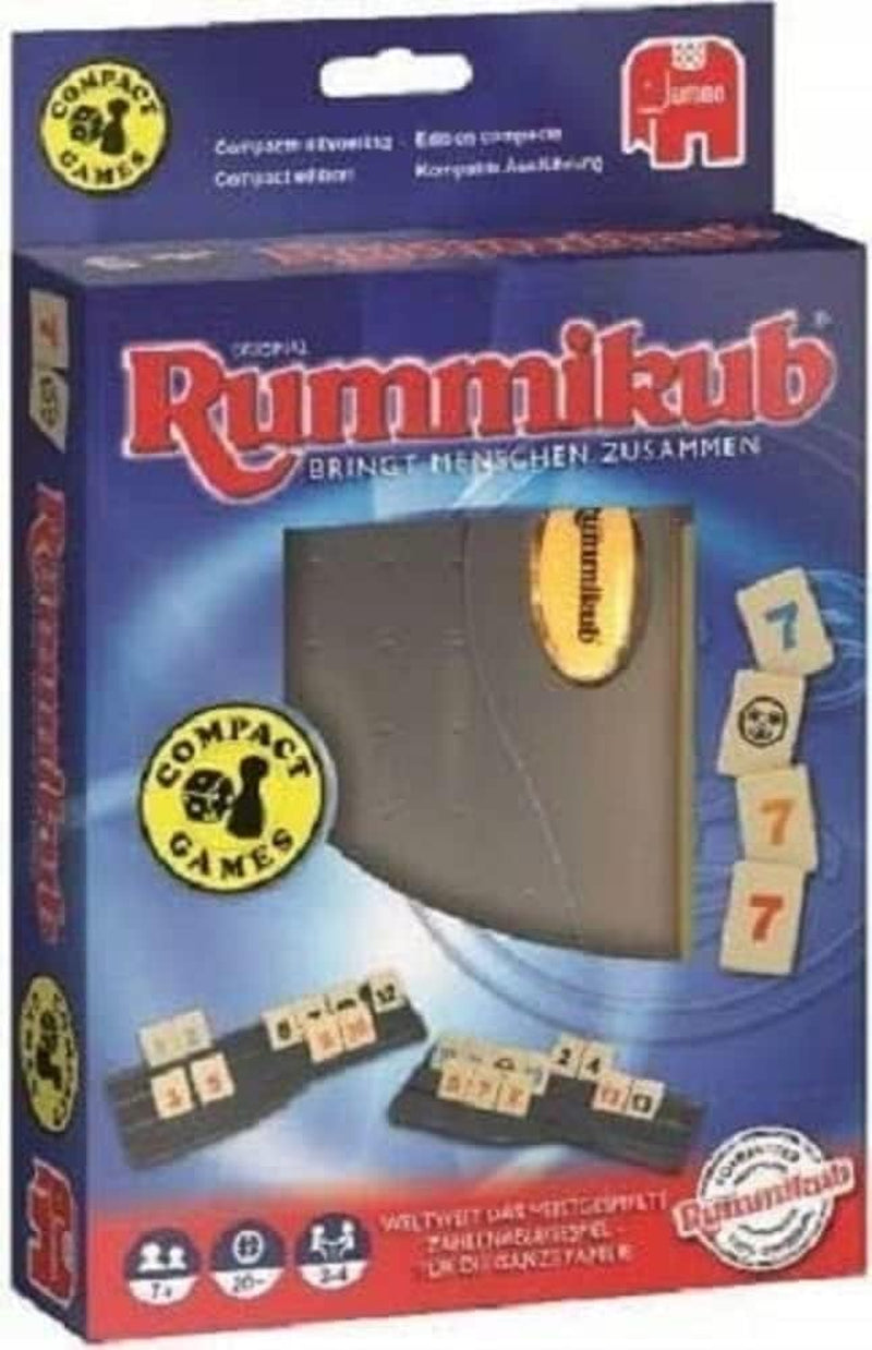Jumbo Spiele Original Rummikub Classic - der Spieleklassiker unter den Gesellschaftsspielen - pour les enfants et les enfants à partir de 7 ans JUM17571 Multicolore 2,7 x 3,7 cm