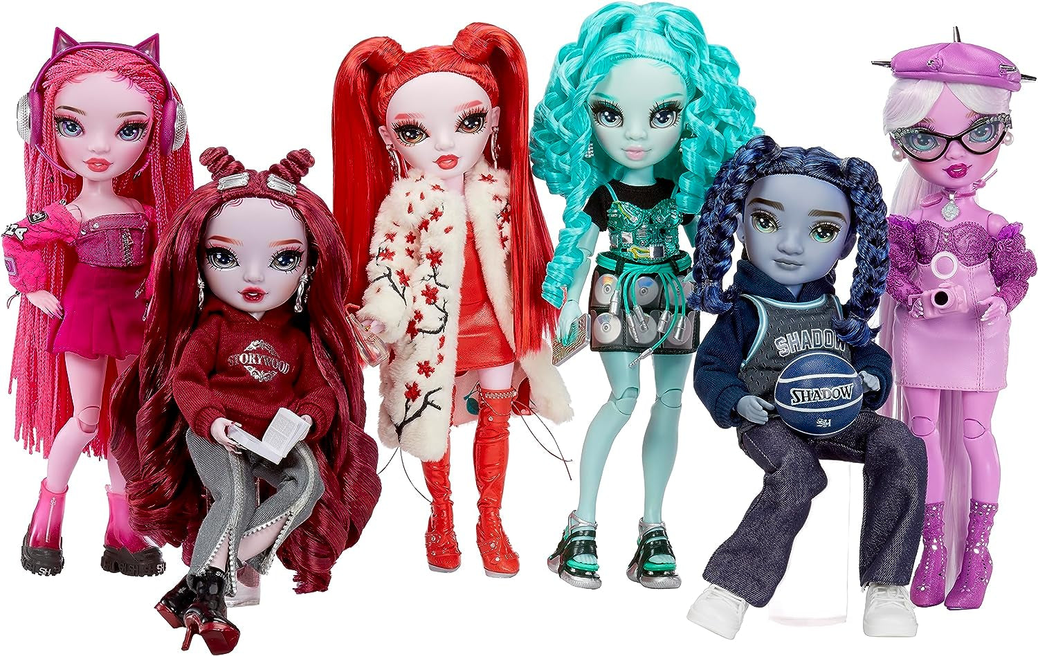 Rainbow High Shadow High Series 3 - Berrie Skies - Poupée mannequin verte - Tenue tendance et plus de 10 accessoires de jeu colorés - Idéal pour les 4-12 ans et les collectionneurs