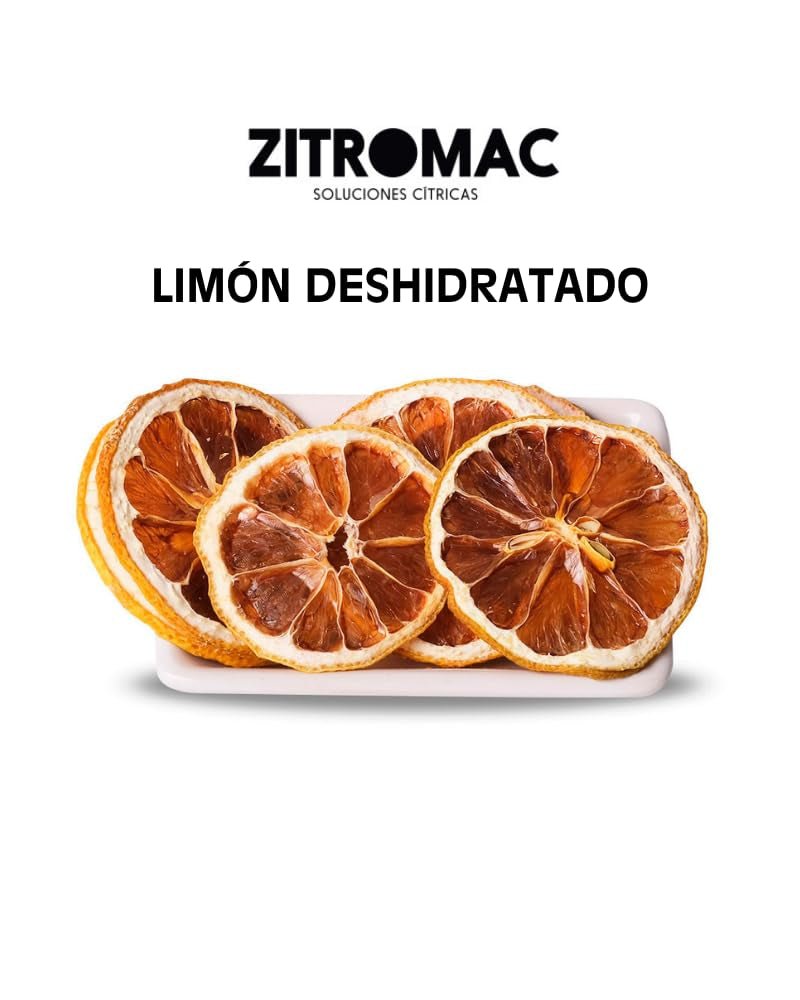 45 g de tranches de citron séchées, tranches de fruits secs pour cocktails, citron séché pour décoration de Noël, vin chaud, thé, pâtisserie | Citrons séchés 100 % naturels Produits déshydratés Naty Shop