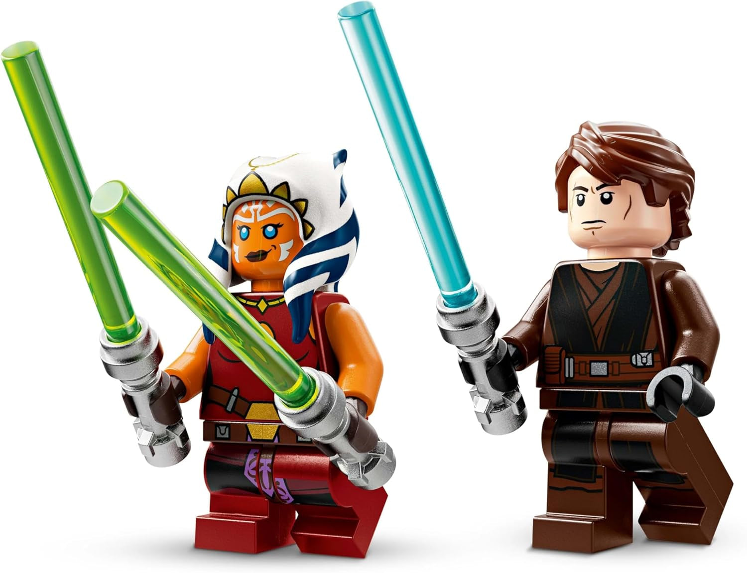 LEGO Star Wars 75401 L'intercepteur Jedi d'Ahsoka, Starfighter pour les fans de Clone Wars, figurines Ahsoka Tano et Anakin Skywalker avec sabres laser et R7-A7, pour garçons et filles à partir de 8 ans Jeux de construction Beuche den LEGO-Store