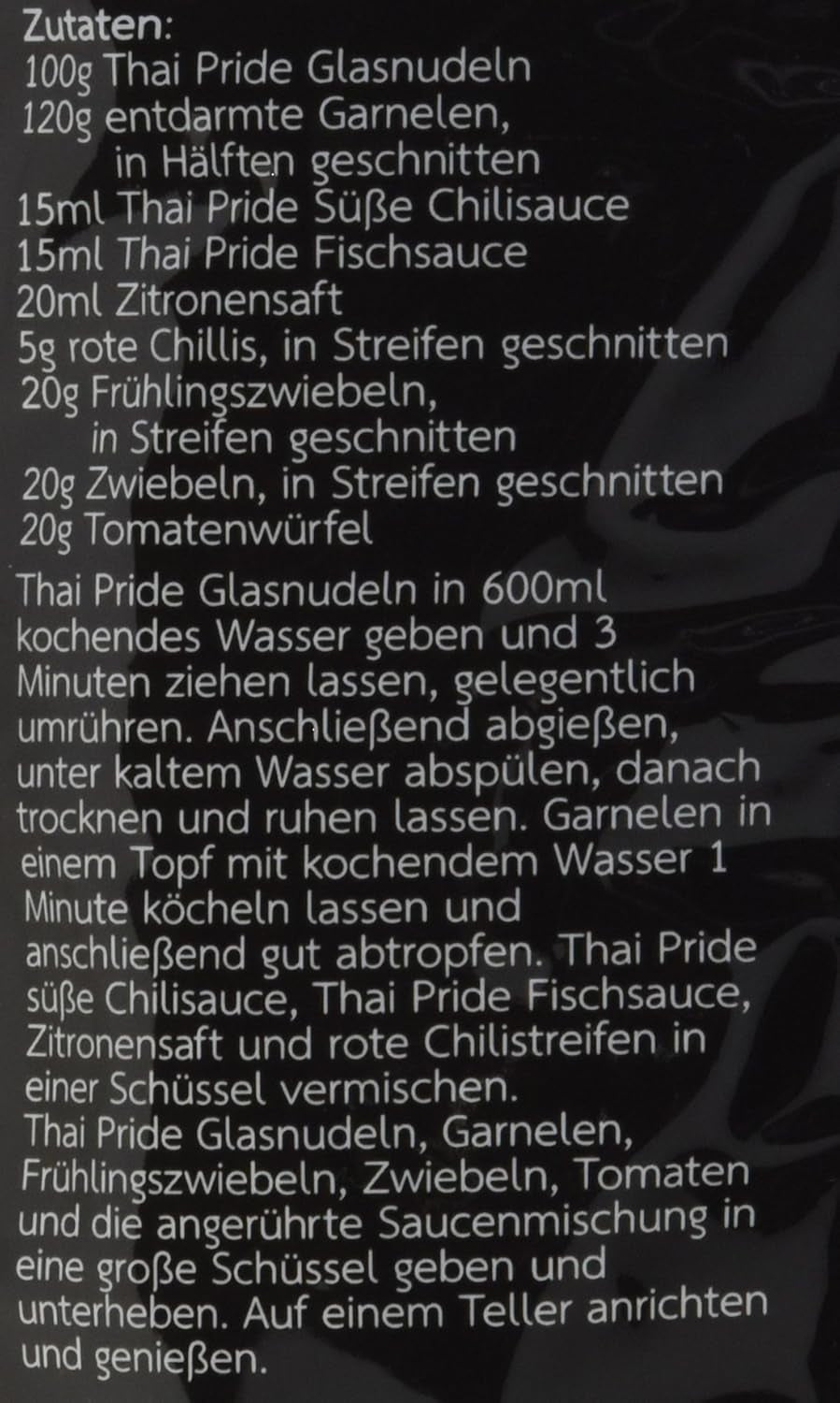 Nouilles en verre, haricots mungo, vermicelles (500 g)