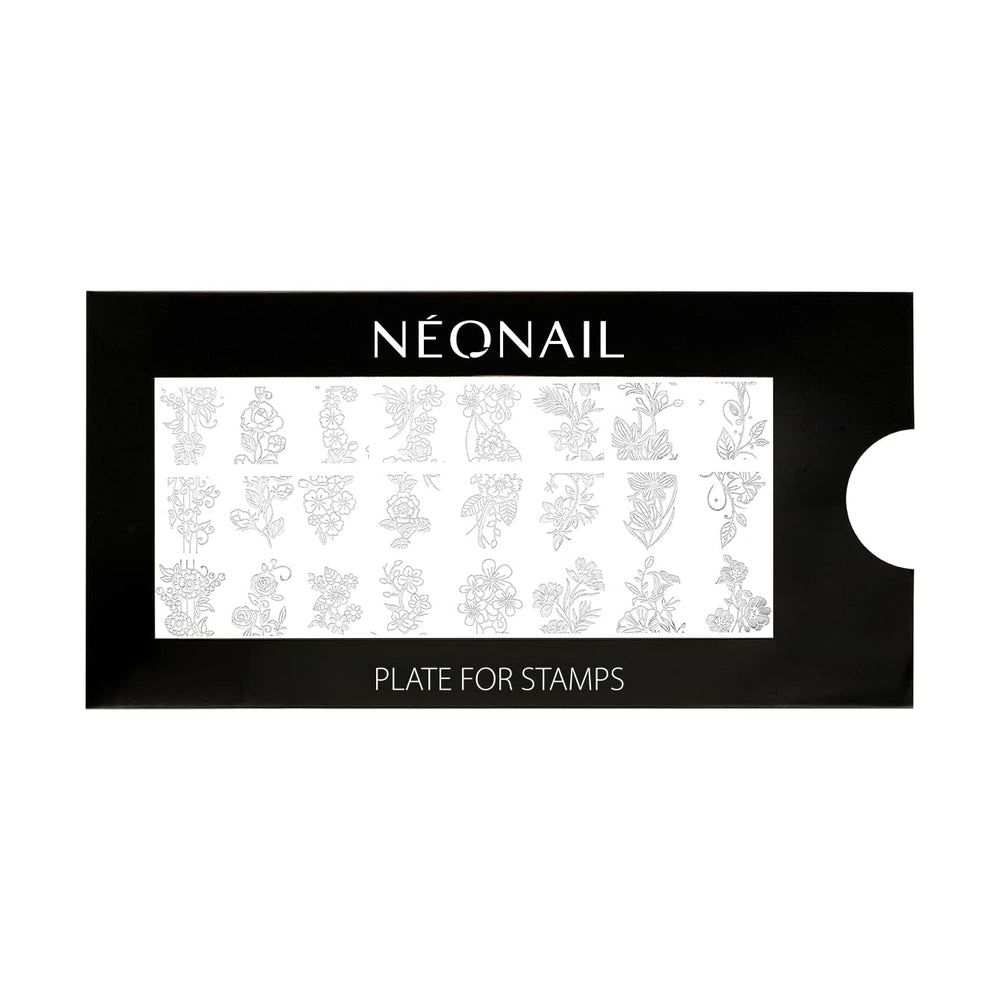 NÉONAIL Nagel Stempel Mit Schaber - Nägel Selber Machen - Nail Art Stamper - Nageldesign Für Nagel Schablone - French Nails Stempel - Silikon Nagelstempel
