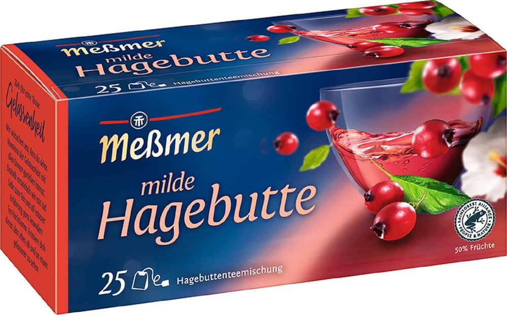 Mélange d'orties Meßmer | 25 | Sachets de thé | Végétalien | Sans gluten | Sans lactose