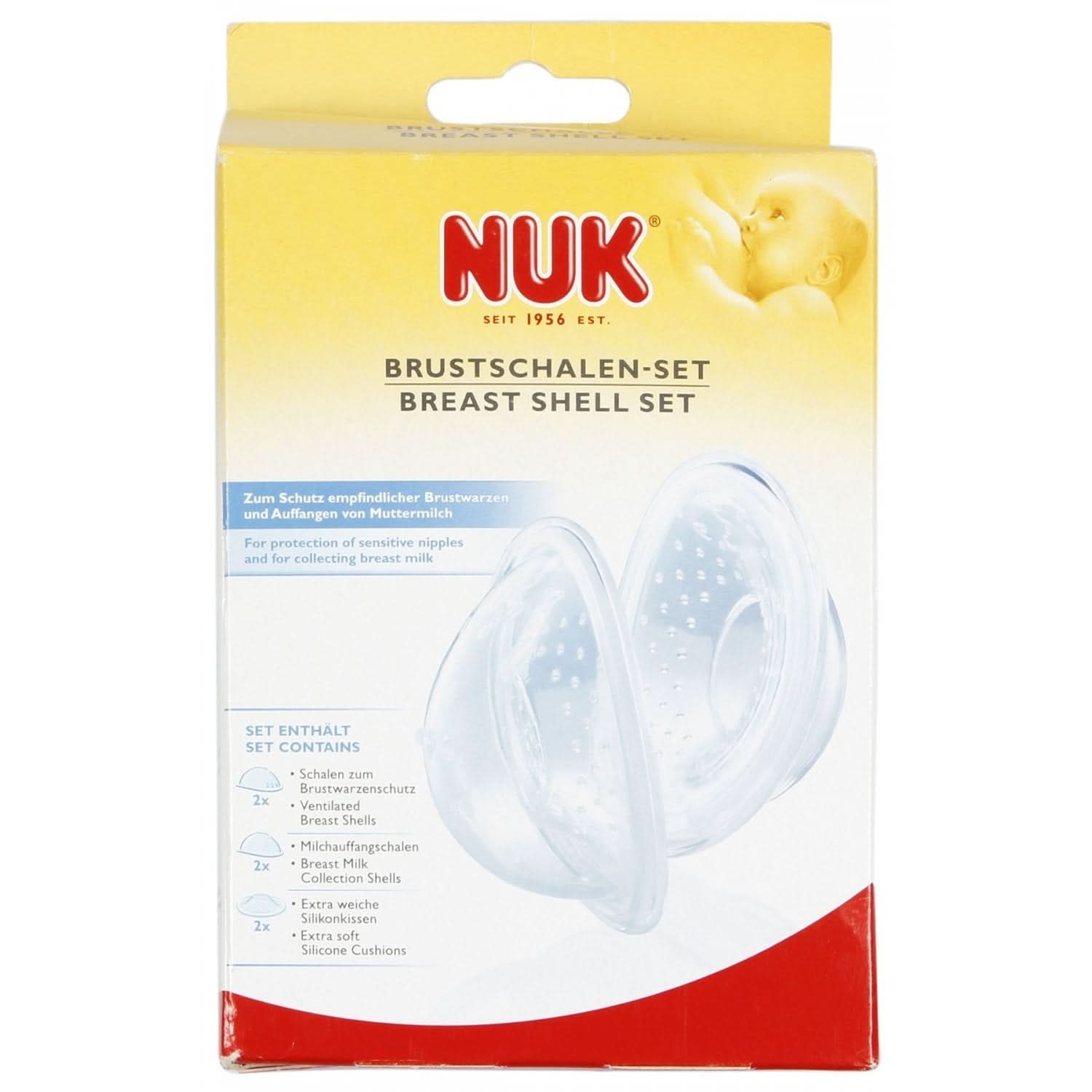 NUK Bruschalen-Set, 6-Teiliges Komplett-Set Accessoires Alimentation et Allaitement Bebe Naty Shop