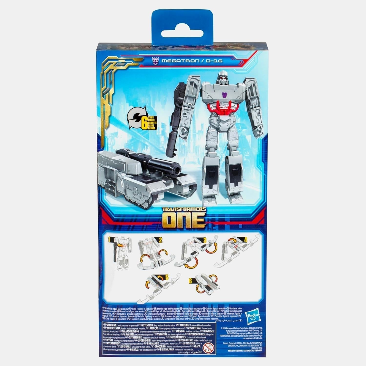 Transformers One Mega Changer Megatron (D-16) Action Figure Action figures Naty Shop