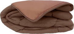 Calgary Housse de Couette Polyester Chocolat/Mocca, Polyester, Chocolat/Moka, 240X220X1 Cm Couettes et couettes Naty Shop 240X220X1 Cm
