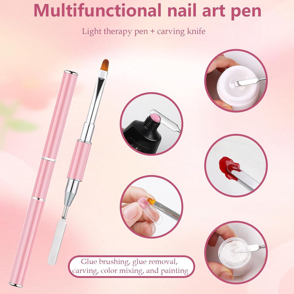 288 Ensemble de formes d'ongles doubles, ensemble de nail art double forme, 12 formes d'extension d'ongles, formes d'ongles en gel, adaptées aux débutants et aux manucures