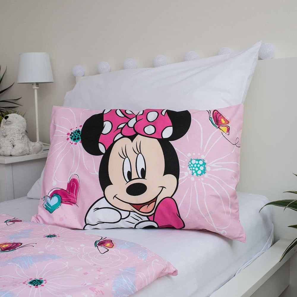 Parure de lit enfant Minnie Mouse, en coton Literie - enfant Naty Shop