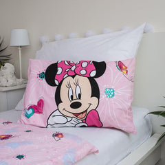 Parure de lit enfant Minnie Mouse, en coton Literie - enfant Naty Shop