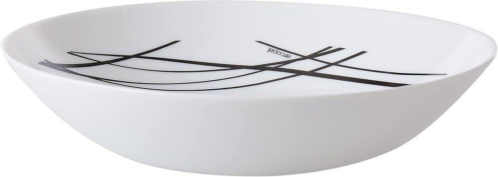 Luminarc Domitille Tafelservice, 18-Teilig, Opal, Keramik, Weiß Services de table Naty Shop