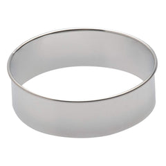 285565 Boîte à biscuits ronde avec anse, diamètre 10 cm, hauteur 3 cm, 6 pièces