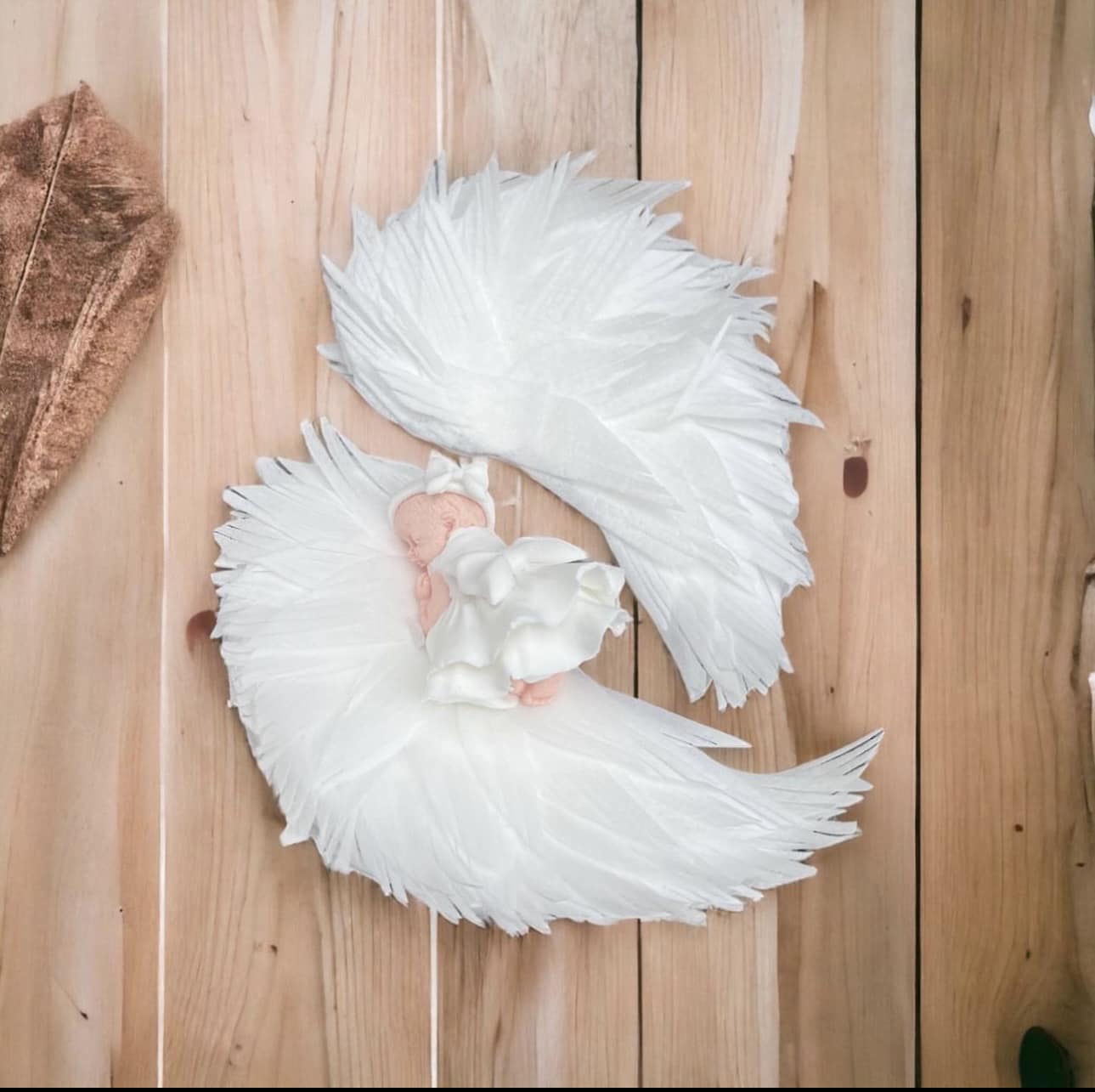 Décoration comestible, Baptême, Fille