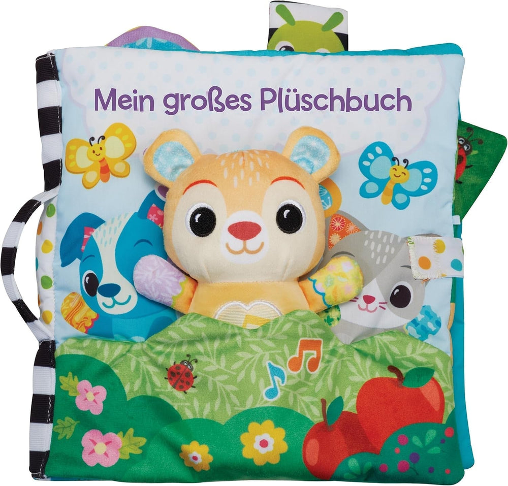VTech Baby Mon grand livre en peluche - Livre tactile/livre avec musique et sons - Livre en tissu avec éléments mobiles - Jouet pour la motricité et les sens - Pour bébés et enfants de 3 à 24 mois Bebe Naty Shop Toys Titre par défaut