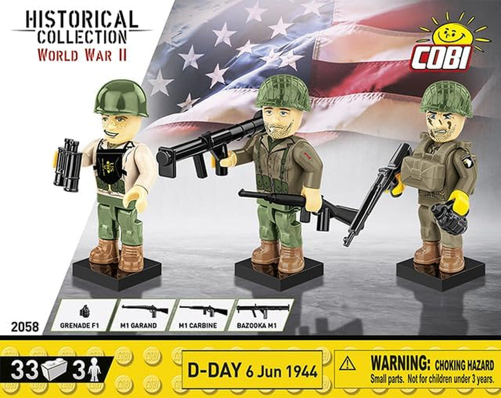 COBI D-Day June 6 1944, 13,0 x 3,7 x 10,5 cm