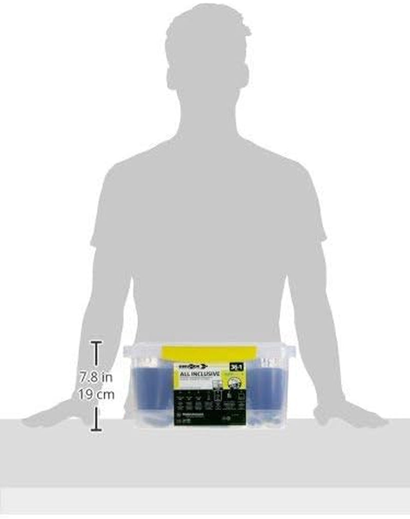 All Inclusive Teller Aus Melamin Blue Ocean - 36-Tellig Seturi vesela masa Naty Shop