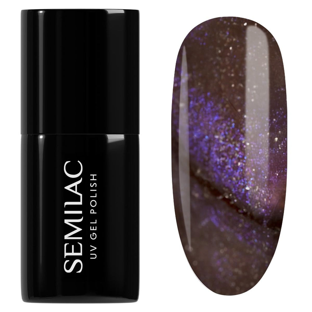 Vernis à ongles UV Semilac 825 Cyber ​​​​Violet 7 ml
