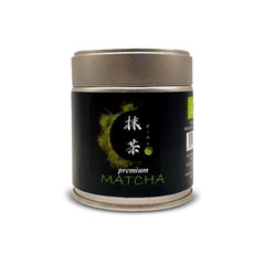 UJI de qualité cérémonielle - Boîte 30g - Bio - Matcha 100% japonais - Première récolte - Matcha pur - Moulu