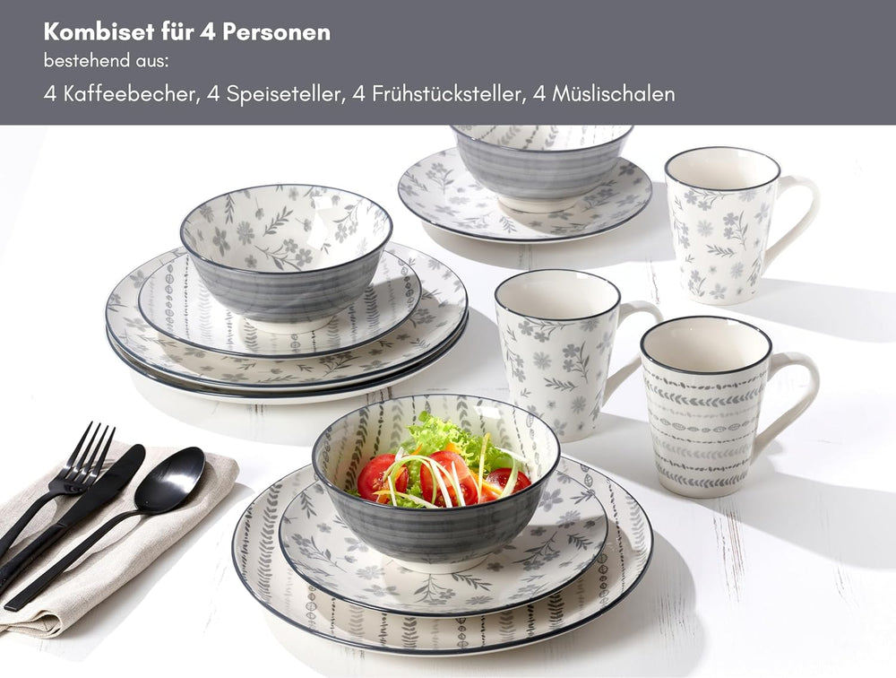 Service de table Sendai 16 pièces, True