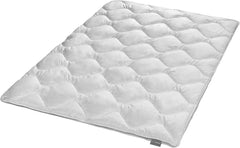 Traumnacht Couette confortable en coton mono toutes saisons, couette de transition idéale avec housse en mélange de coton, 135 x 200 cm, lavable, certifiée Oeko-Tex, fabriquée selon les normes de qualité allemandes Quilts and Quilts Naty Shop
