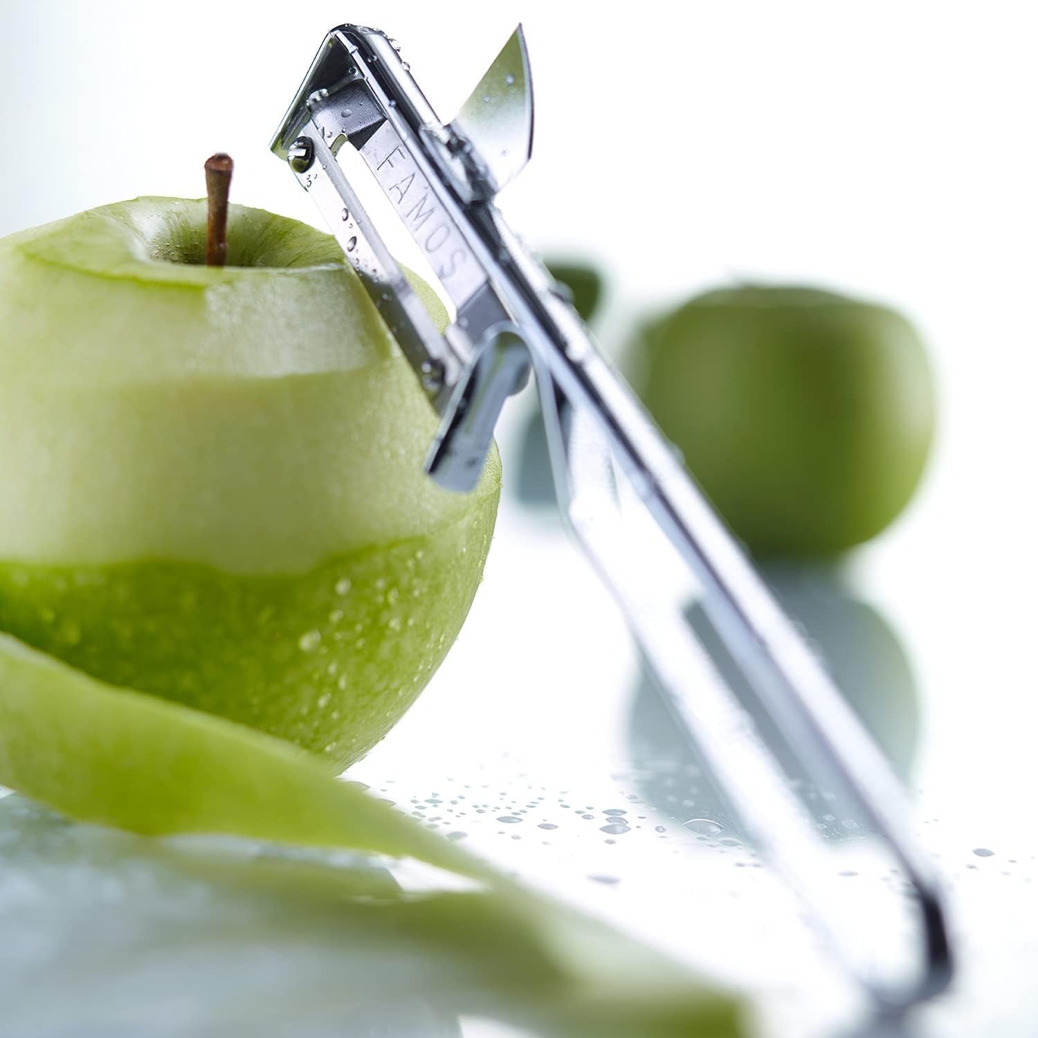 Westmark 106122E1 Peeler, lamă din oțel cromat, inoxidabil Peeler Naty Shop