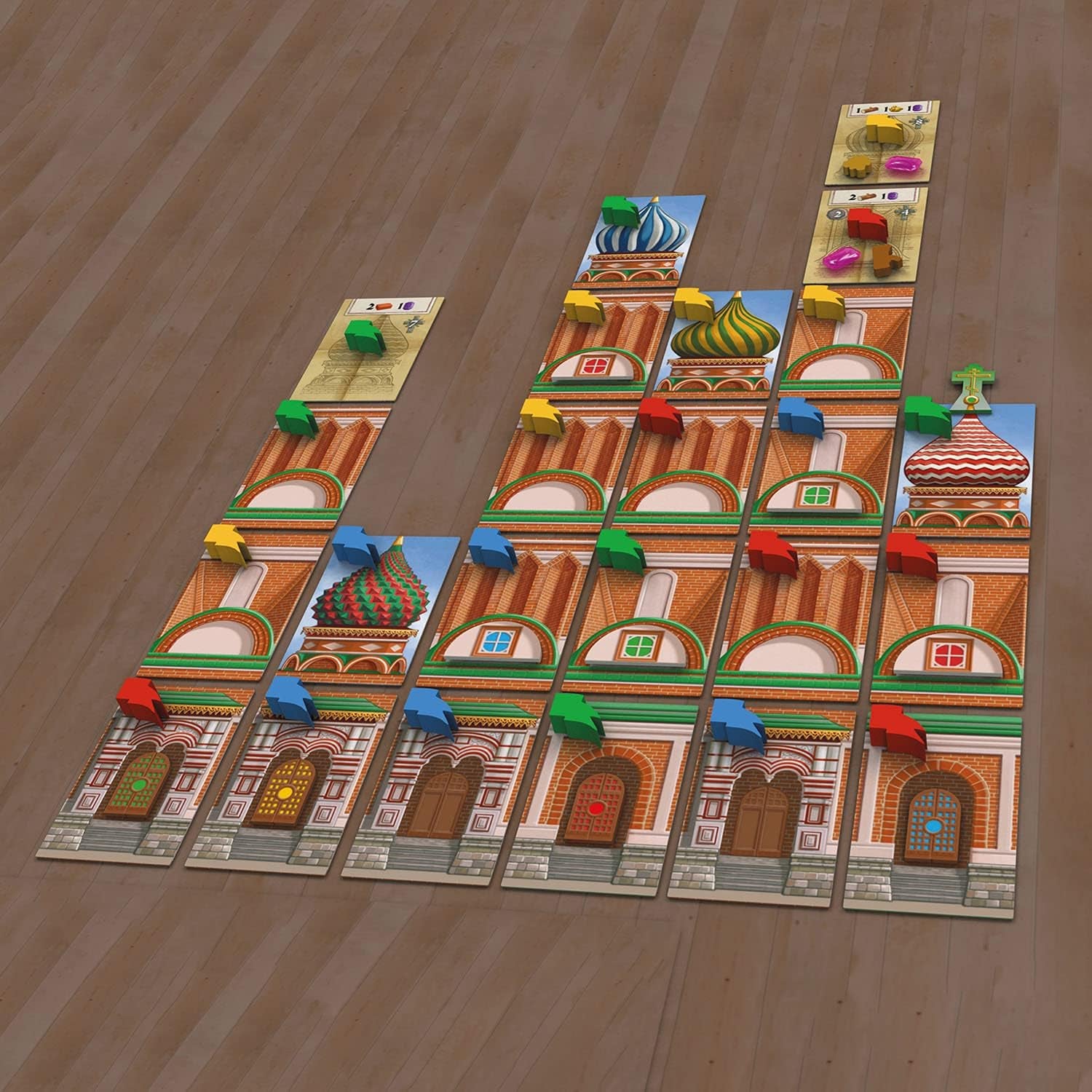 KOSMOS 682156 Cathédrale Rouge, Bâtisseurs du Tsar, Jeu de stratégie avec mécanisme de dés spécial, Jeu de société pour 1 à 4 joueurs à partir de 12 ans, Jeu pour connaisseurs