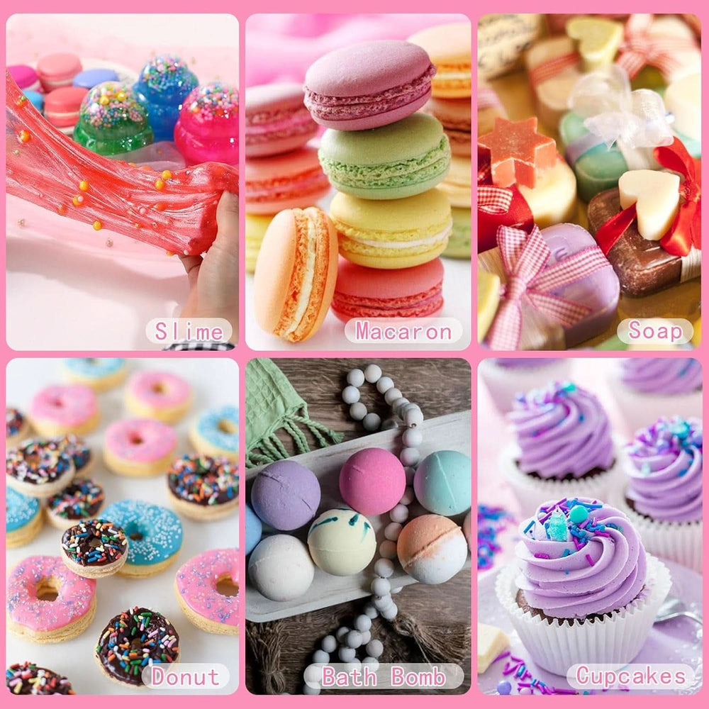 Lot de 12 colorants alimentaires liquides 10 ml Naty Shop