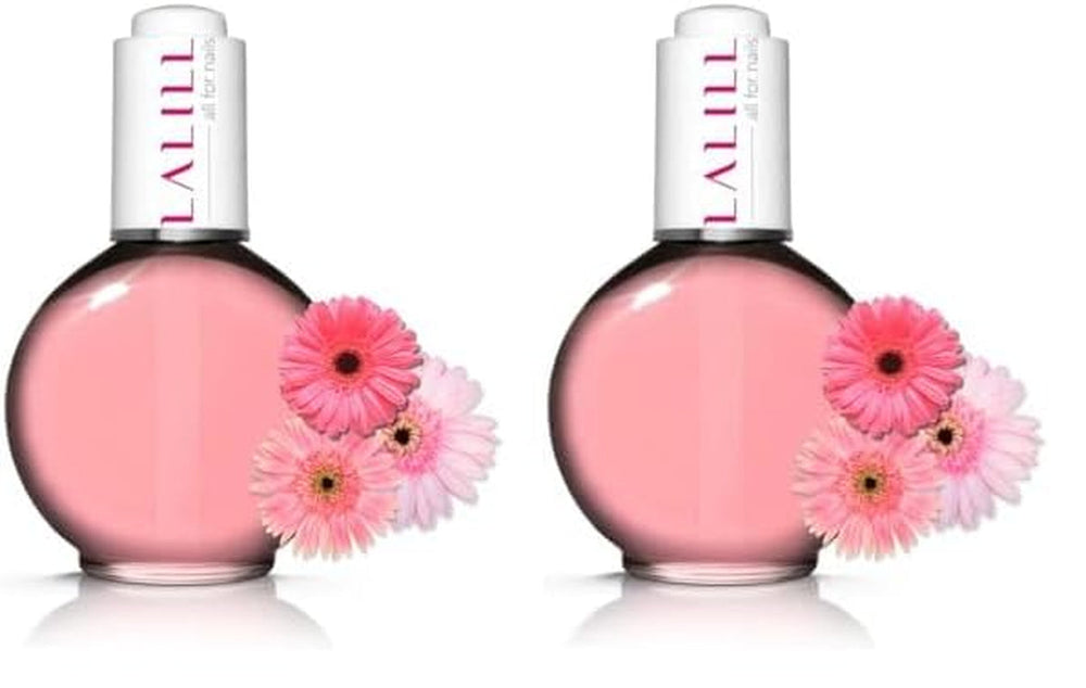 LALILL Nail Cuticle Oil 75Ml - Himbeere Nagelpflegeöl - Nagelöl Pflege Für Nägel Nagelhaut - SPA Maniküre Naildesign Hände - Vegan - Avec Pipette