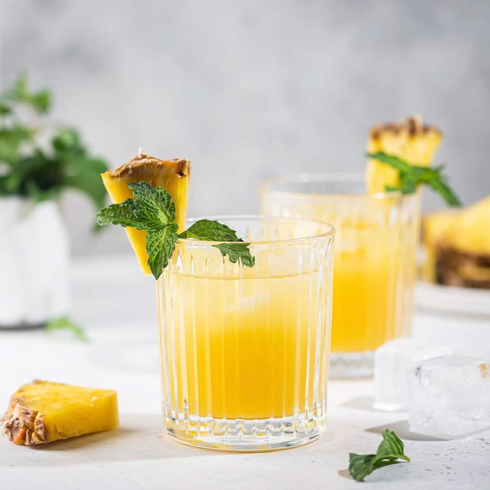 Rauch Happy Day Ananas | Explosion de saveurs tropicales | Fabriqué à partir de jus d'ananas 100 % concentré | 6 x 1 litre, Tetra Prisma Boissons sans alcool Naty Shop